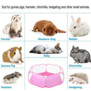 Small Animals Cage Tent Breathable Pet Playpen Open Outdoor/Indoor Exercise