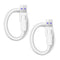 2pcs Fast Charging USB C Cable 5A Super Charge USB Type C For Huawei P20/P10 sf