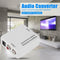 Optical Coaxial Toslink Digital To Analog Audio Converter Adapter RC L/R