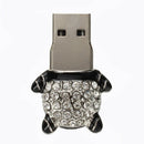 16 GB USB 2.0 Glitter Rhinestone Panda Flash Drive Flash Disk Pen Drive T7B4