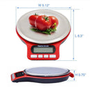 Digital Kitchen Scale 3Kg Stainless Steel Electric Kitchen Scale High Preci