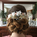 Handmade Luxury Prom Wedding Hair Accessories Hair Jewelry Bridal Flower He N4Q8