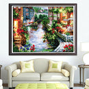 Stamped Cross Stitch Kits Patterns Embroidery Kit - The Lakeside House, 14