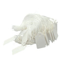 Lots 1000 Blank Writable Price Tags Hang Labels with String Tag Paper Cards