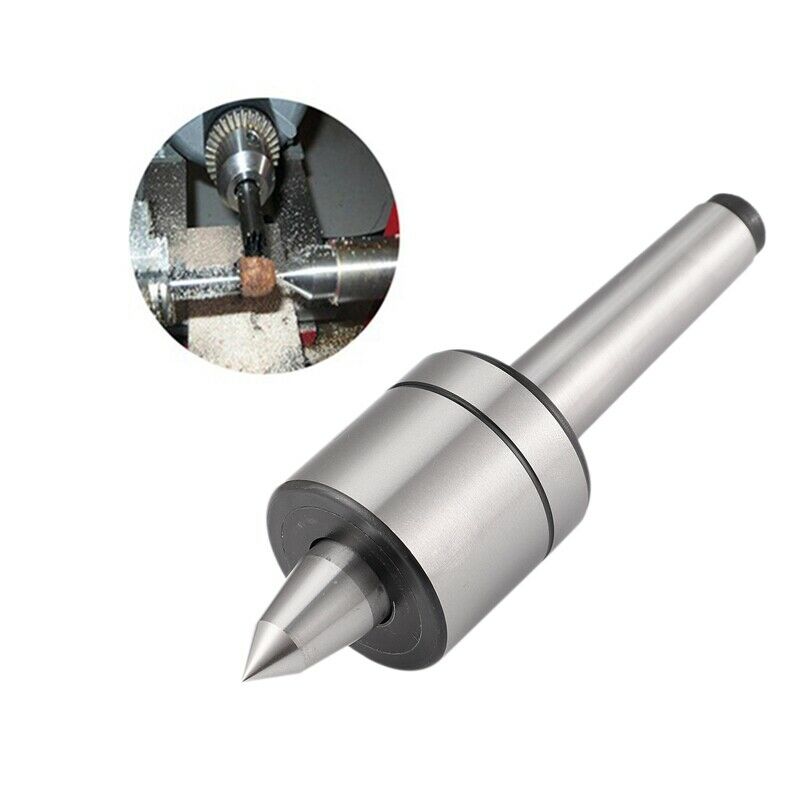 Precision MK2 Rotary Live Center Morse Taper Shaft CNC Lathe Center 60 Degr U7X1