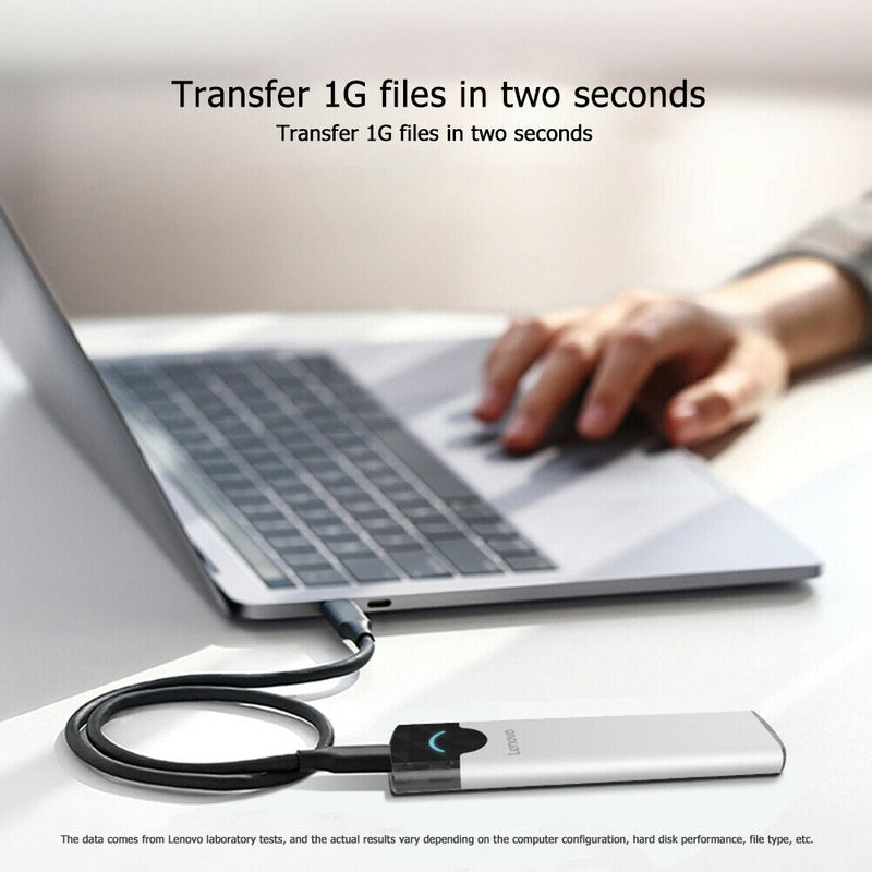 Lenovo M-01 M2 SSD Case SATA3.0 M.2 NGFF B Key to USB 3.1 Type C SSD Enclosure