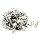 6.3mm Male Electrical Spade Crimp Terminals Wiring Connectors 100 Pcs F5Q9