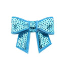 10pcs New Embroidered Sequin Bows Glitter Tie Hairpin Accessories Headbands BX