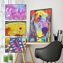 5D DIY Special Shaped Diamond Painting Dog Cross Stitch Mosaic Craft Kit