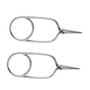 2x Stainless Steel Fly Tying Hackles Pliers Designed for Fishing Enthusiast