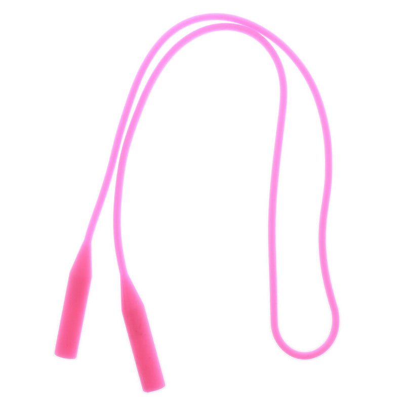 Silicone Eyeglasses Strap Glasses Sunglasses Sports Band Cord Holder Pink