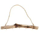 Decorative Key Organizer Jewelry Rack Hanger Wood Crafts Rack Hanging Decor,