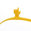 3pcs Lovely Silicone Finger Pointing Bookmark Book Marker Office Supplies FT