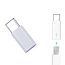 White USB 3.1 Type C Male to Micro USB Female Data Adapter for Tablet&PhoneB Kw