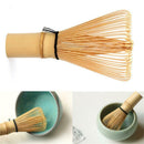 Japanese Ceremony Bamboo 64 Matcha Powder Whisk Green Tea Chasen Brush Tool