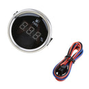 2" / 52mm 12V Car Boat Fuel Level Gauge Meter Black w/ Fuel Sensor Sender Kit