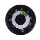 Diameter 27mm plastic thermometer circular thermograph fahrenheit indoor-outdoor