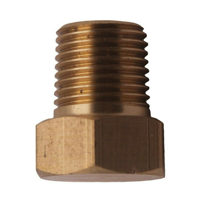 1-8 *1/8" NPT Plug Male Brass Gas Oil Fuel Tank Port Fitting Adapter