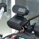 4-in-1 Motorcycle USB Charger -  Lighter, Clock , Switch