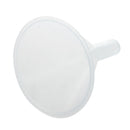 2 Pcs 50ml 2" Mouth Dia Laboratory Clear White Plastic Filter Funnel P7N3