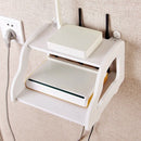 Sitting Room Telephone Storage Rack Routers Receive Frame Hollow Out Double