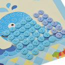 1 Pcs DIY Button Drawing Painting Interactive Material Kids Educational Toys ETO