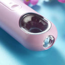 White 22 Ml Mini Nano Mister Spray Bottle Battery Operated Facial Steamer M