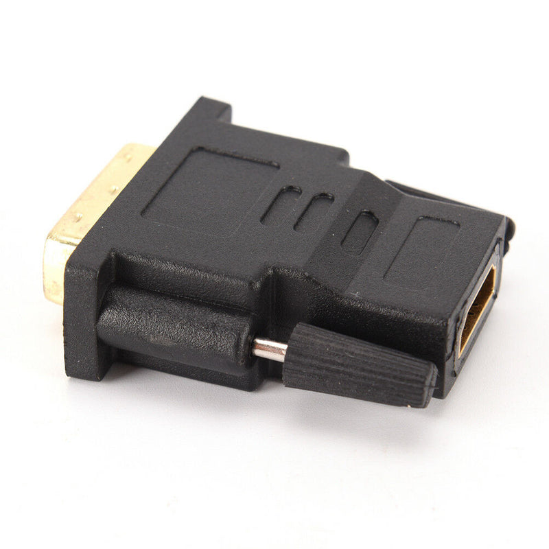 DVI-D 24+1 Dual Link Male to HDMI Female Adapter Converter Connector LJ