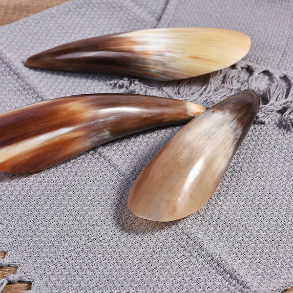 Natural Buffalo Horn No Stress Massage Tool SPA  Massager Scraping BoardB Hn