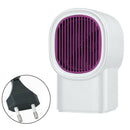 500W Electric Heater Mini Desktop Warmer Machine for Home Office (White EU)