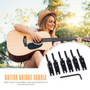 GAQ67 Electric Guitar Bridge Musical Instrument Accessories Locked String Saddle