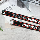 Women Harajuku Belt Punk Street Letter Printed Double D Ring Canvas Long BeltME