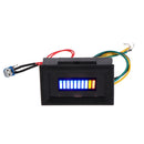 Unversal Motorcycle Car Oil scale meter LED Oil Fuel level Gauge Indicator 12V