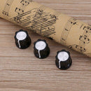 10pcs Plastic Aluminum Electric Guitar Bass Potentiometer Knob Caps