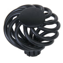 1 x Spiral Cage Design Cabinet/Cupboard/Wardrobe Handle Knob---Black