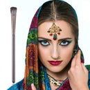 Make Up Brushes Metal Wire-drawing Eye Shadow Brush Women Cosmetics Tools