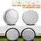 Car Tire Cover Waterproof Aluminum Film Tire Sun Protection Cover Tire Scra G6K5