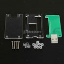 Raspberry Pi Zero W USB-A Addon Board With Clear Acrylic Protective Case, Can be