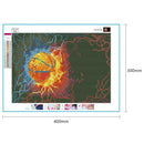 5D DIY Full Drill Diamond Painting Basketball Cross Stitch Embroidery Kit
