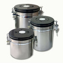 Airtight Coffee Canister, Stainless Steel Container for the Kitchen, Coffee