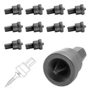 10pc 25mm Ph2 Drywall Screwdriver Bit Phillips Bits + Magnetic Bit Holder Dwwj