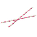 Striped Paper Drinking Straws for Parties,Table Decoration,Weddings Pack of R7O8