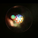 LED Colorful Light Base Round Rotating Crystal Light Base Display Electric Z6U2
