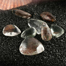 Natural Ghost Phantom Quartz Crystal Gems Specimen Healing Pendant T