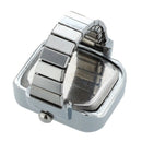 Quartz Watch Ring watch Digit Dial Arabic Rectangle White Unisex Jewelry E1N9