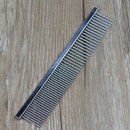 16cm Dog Cat Pet Stainless Steel Double Row Teeth Brush Grooming Hair Comb Kit