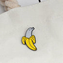 Creative Banana Dolphin Brooches Enamel Badge Jacket Backpack Decor Pins
