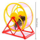 Wheel Running Exercise Scroll Silent Hamster Mouse Rat Gerbil Pet ToyB Hn
