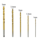 55 PCS HSS 4241 Countersink Cone Drill Bit Set and High Speed Steel HSS Tit