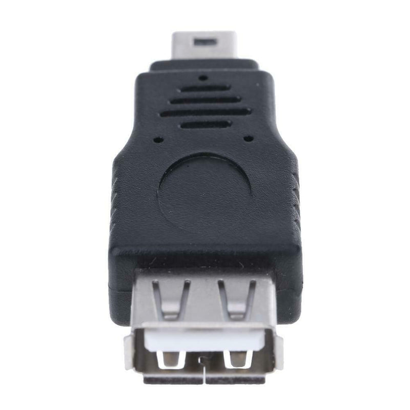 Mini USB 5pin Male to USB2.0 Female OTG Date Converter Adapter Connector